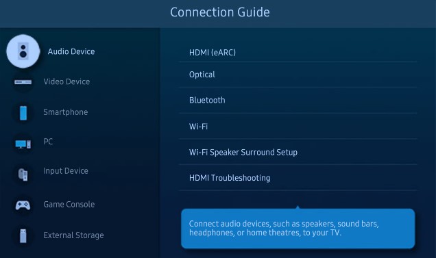 Bluetooth-driven Pairing between Vizio Soundbar and Samsung TV  
