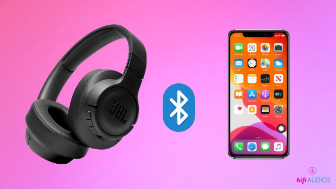 Pairing JBL headphones with iPhone