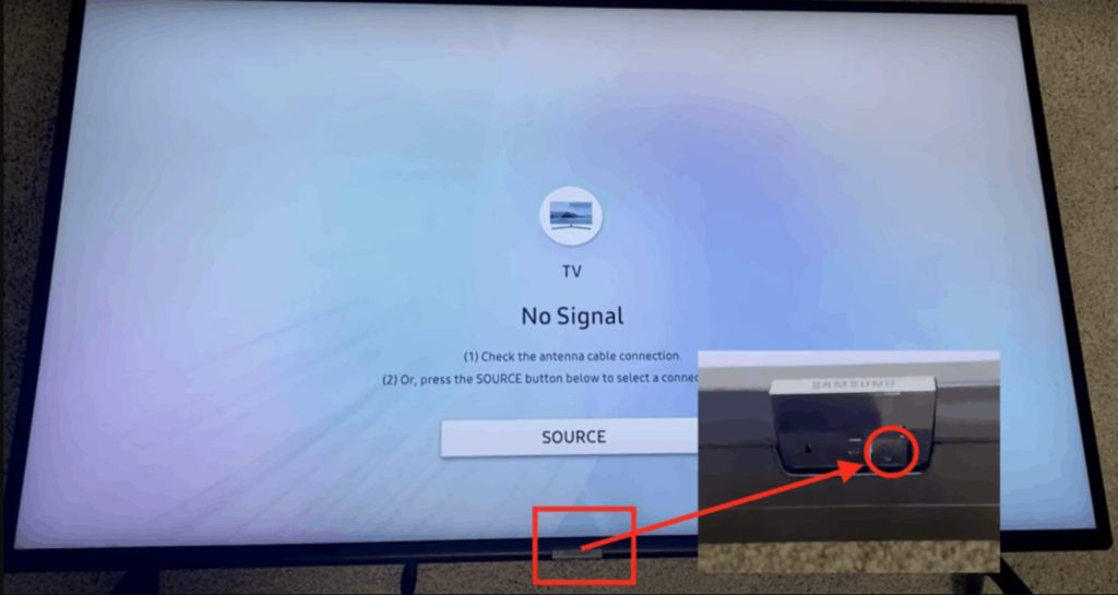 samsung tv control buttons