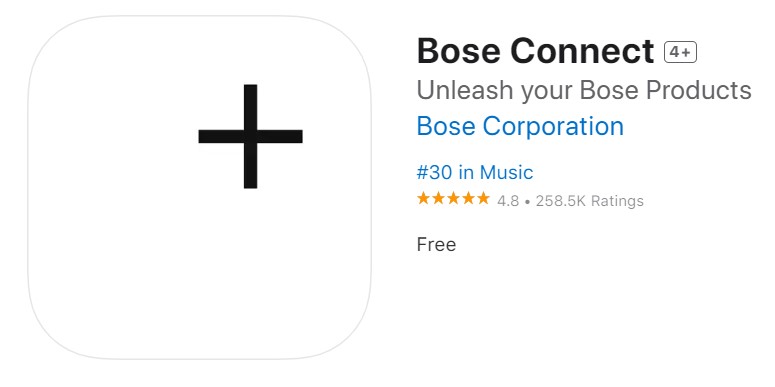Connecting Via Bose Connect App
