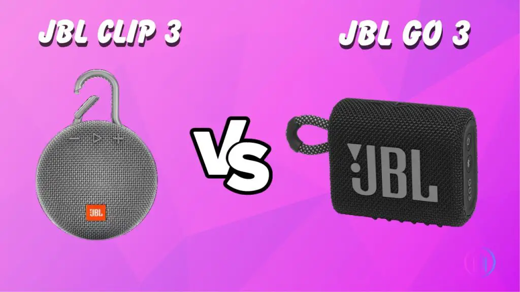 JBL Clip 3 vs Go 3