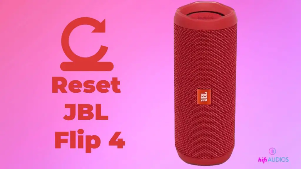 reset jbl flip 4