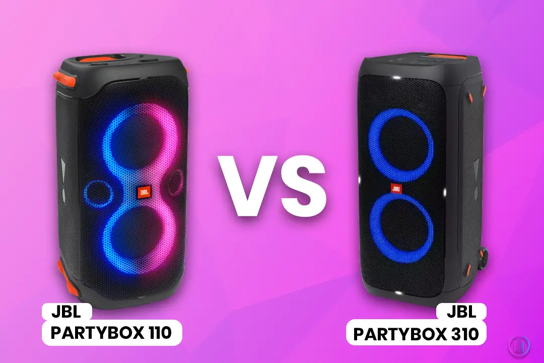 JBL Partybox 110 vs. JBL Partybox 310 – electromodo