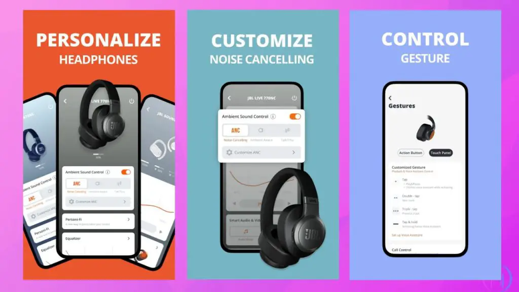 JBL headphones App