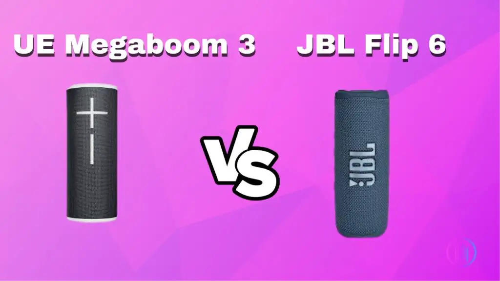 UE Megaboom 3 vs JBL Flip 6