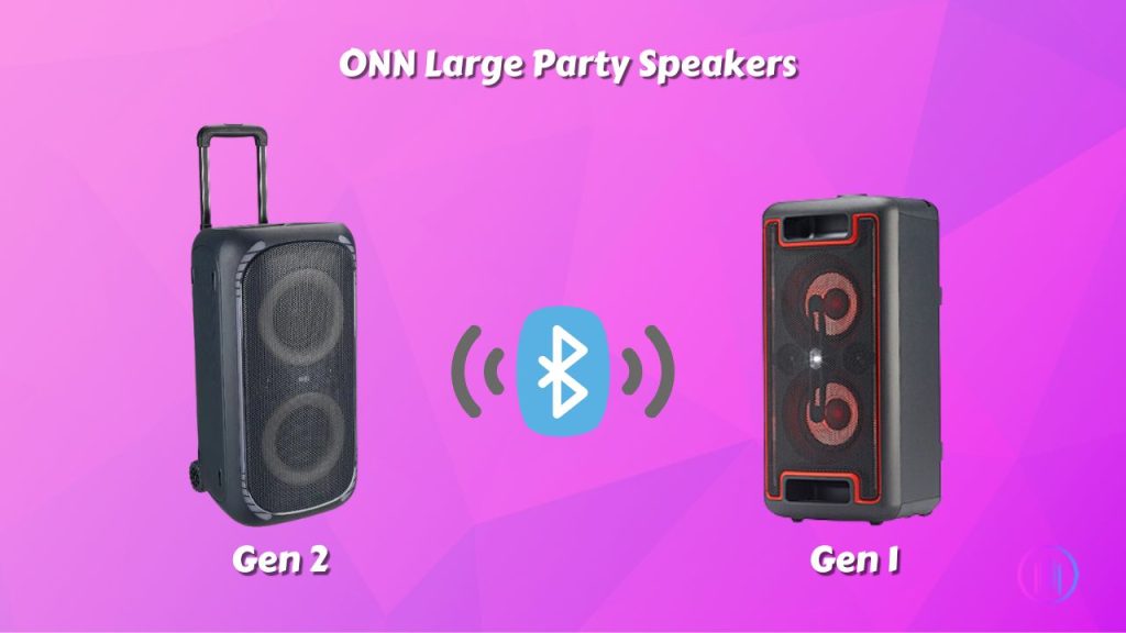 Connecting Two ONN Large Party Speakers 