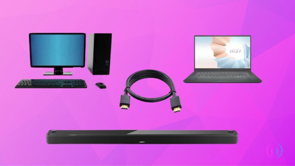 How to Connect a Soundbar to PC and Laptop With HDMI