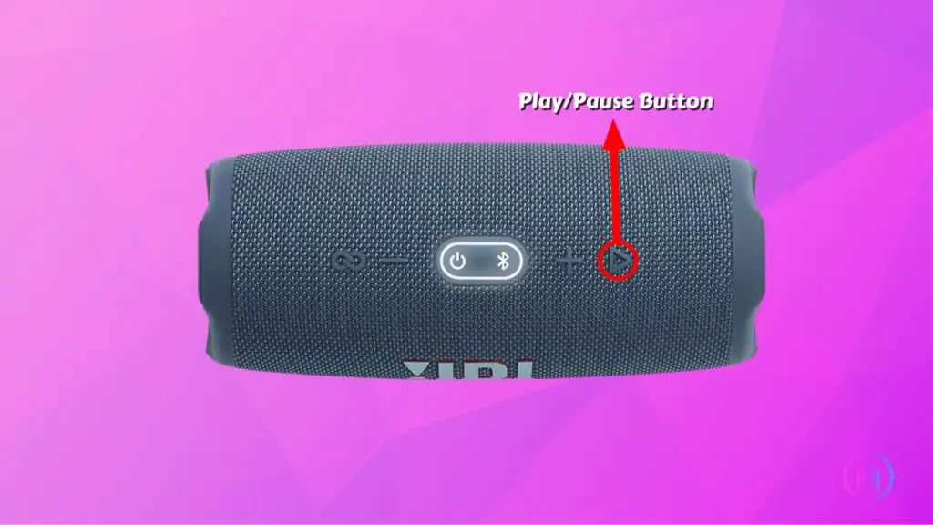 JBL Charge 5 Play/Pause Button