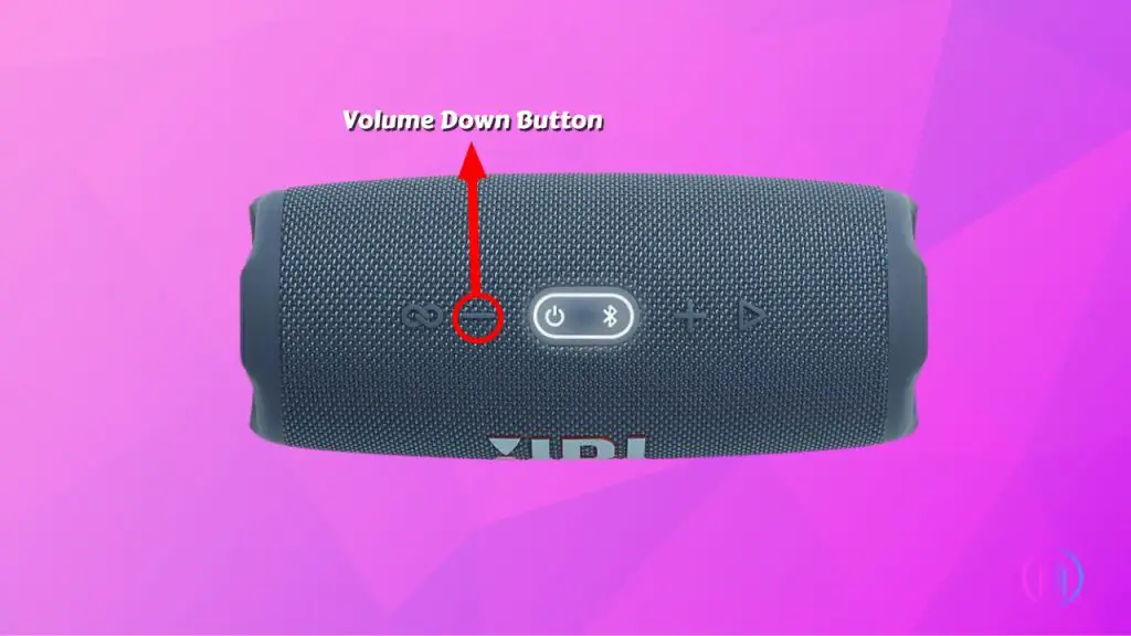 JBL Charge 5 Volume Down Button 