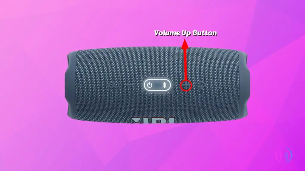 JBL Charge 5 Volume Up Button