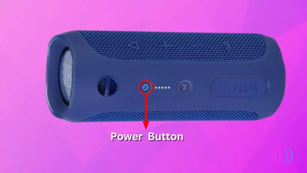 Turn on your JBL Flip 4 speaker