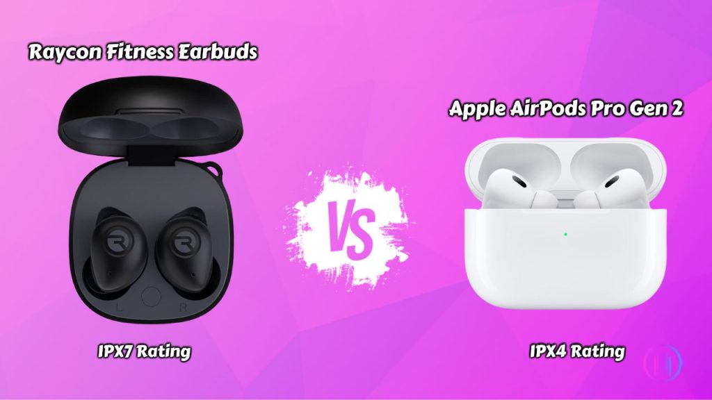 Apple AirPods Pro Gen 2 vs Raycon Fitness earbuds  Durability