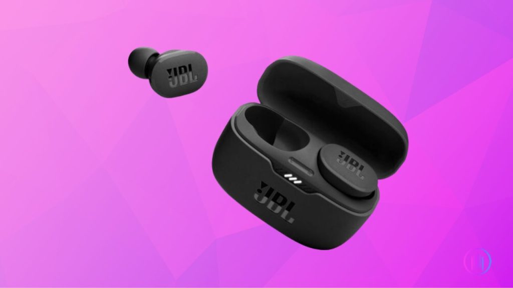 Double tap the JBL touch sensor
