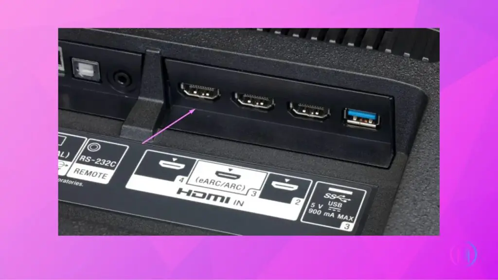 HDMI ARC port