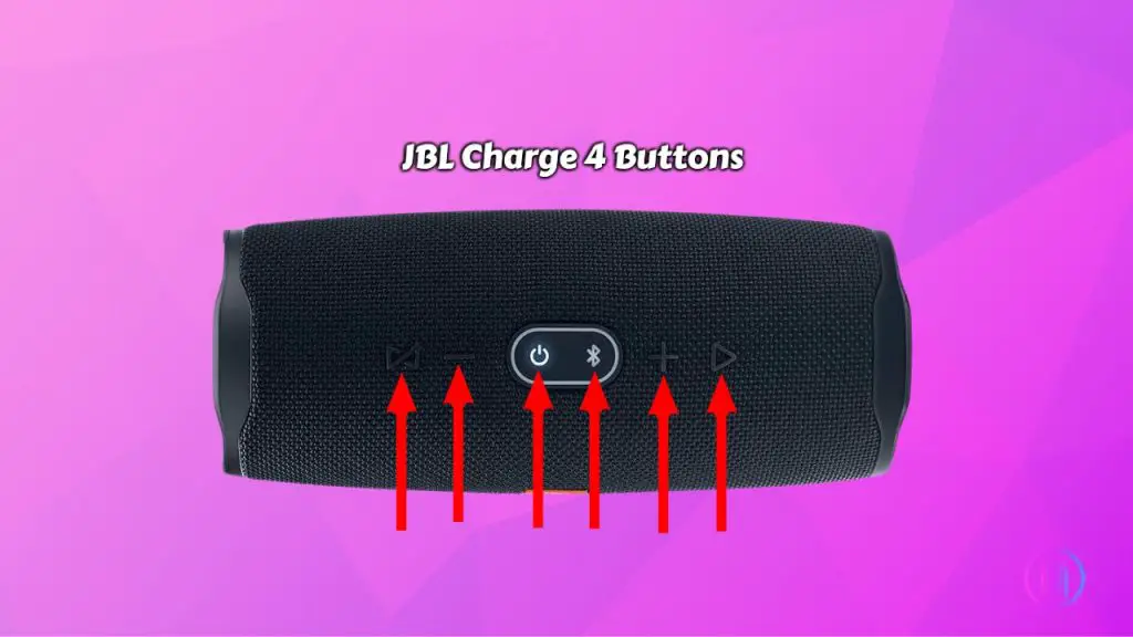 JBL Charge 4 Buttons