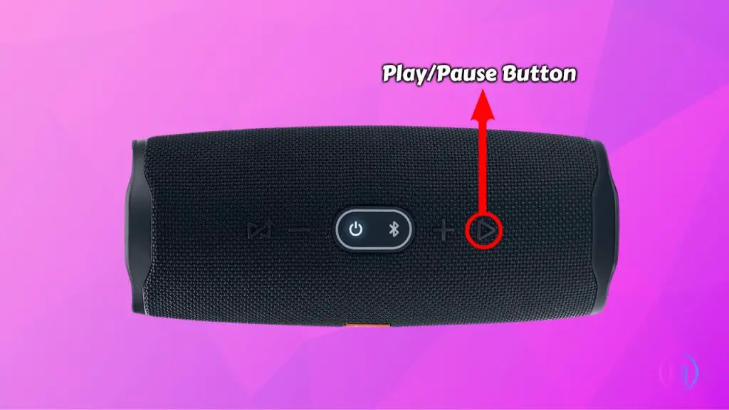 JBL Charge 4 Play/Pause Button 