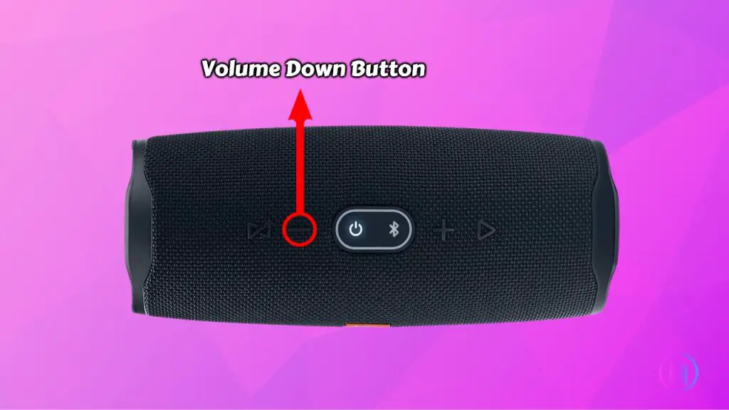 JBL Charge 4 Volume Down Button 