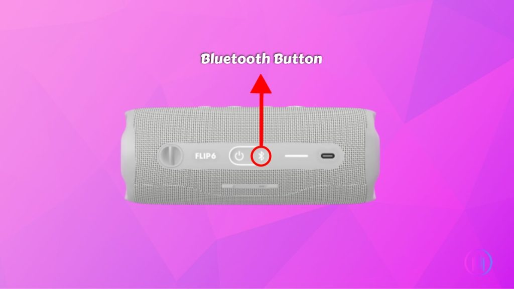 JBL Flip 6 Bluetooth Button