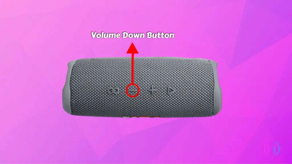 JBL Flip 6 Volume Down Button (-)