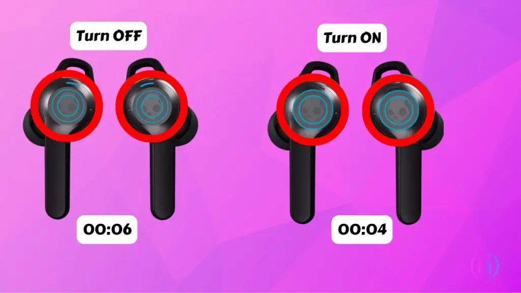 Restarting Skullcandy Indy Evo Earbuds